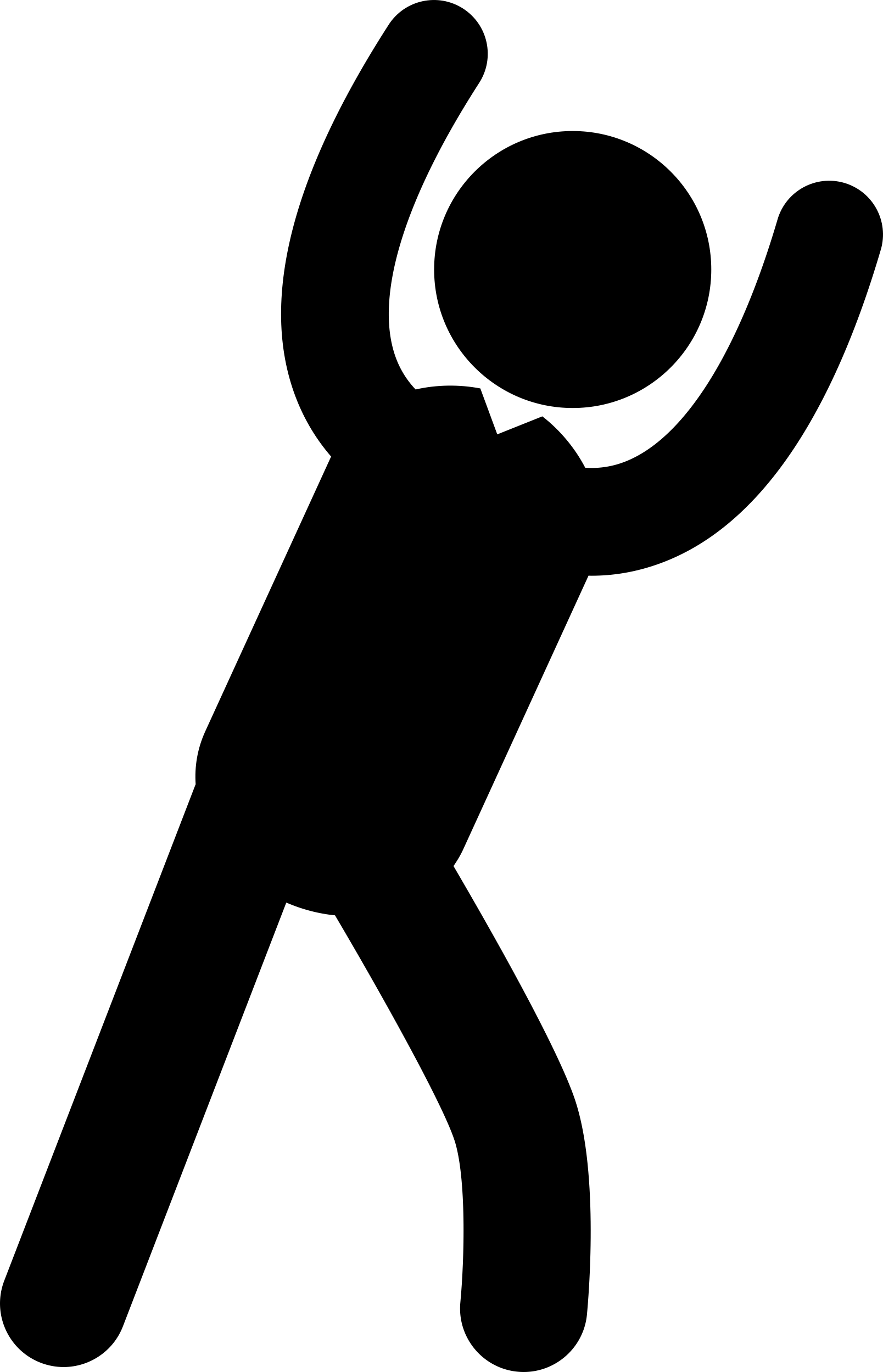 Man Practicing Sportive Exercises Vinyl Cutting Svg File Free Vectors